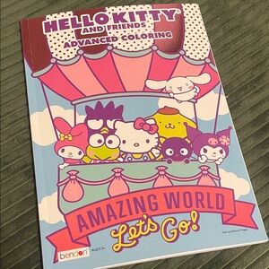 Hello Kitty and Friends‎ Advanced Coloring Book